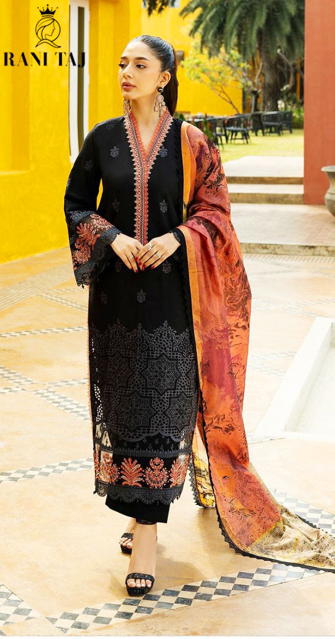 Premium Embroidered Lawn Suit RT-07