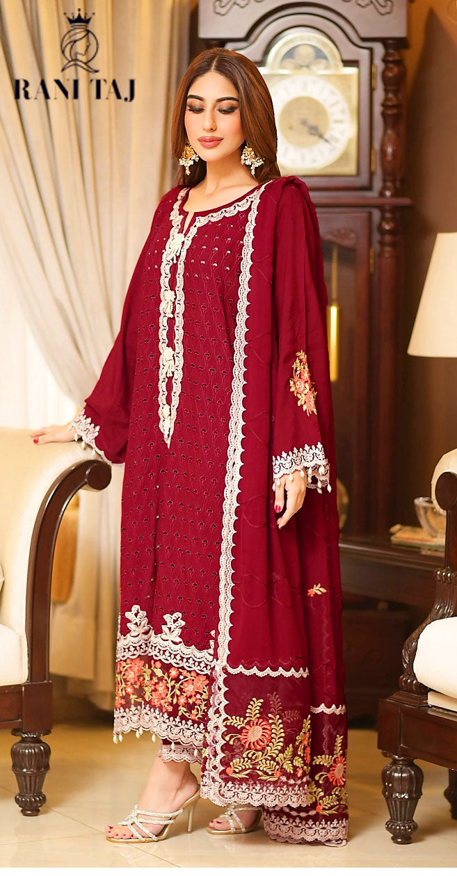 Premium Embroidered Lawn Suit RT-19