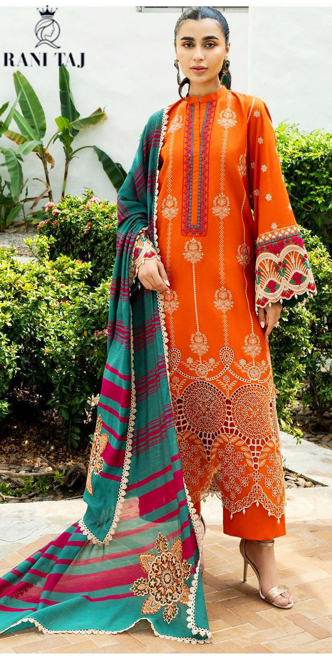 Premium Embroidered Lawn Suit RT-09
