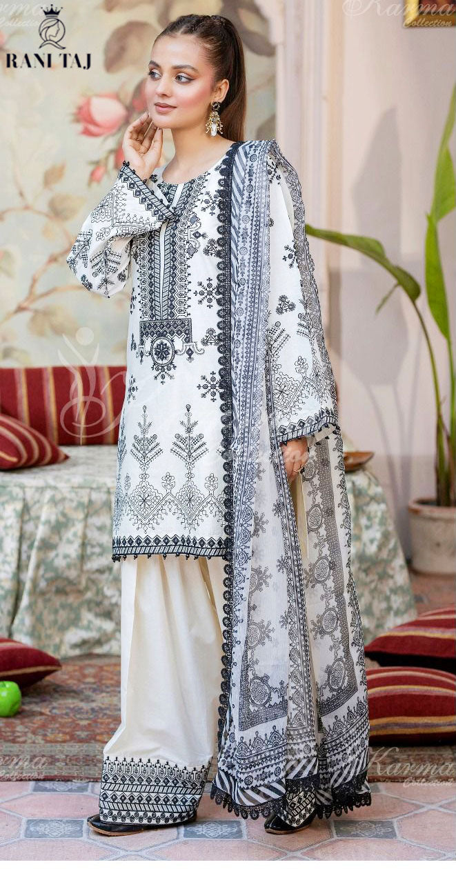 Premium Embroidered Lawn Suit RT-10