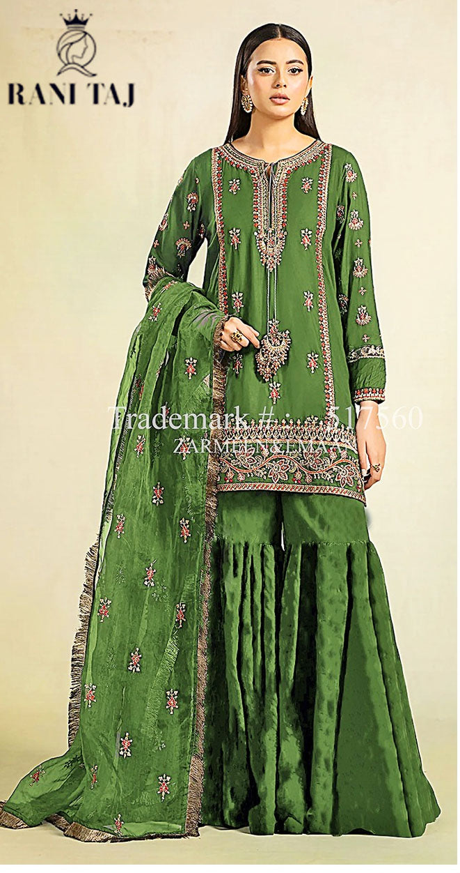 Premium Embroidered Lawn Suit RT-13